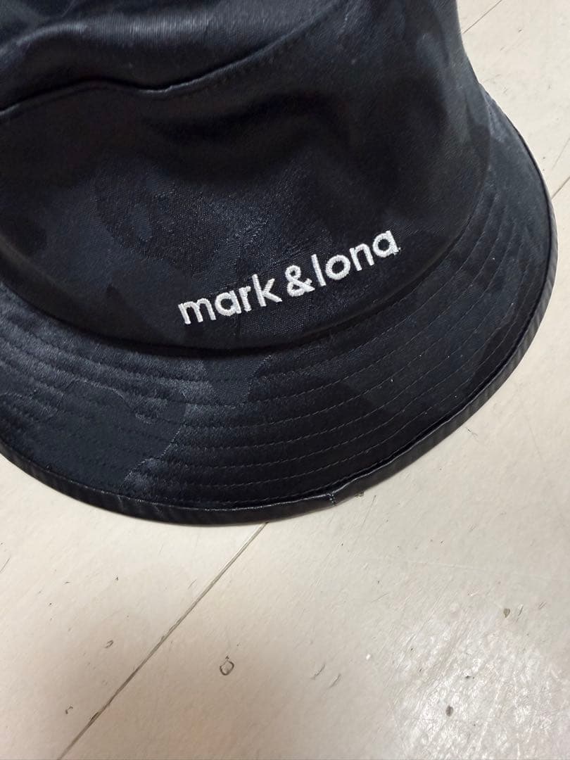 MARK&LONA★バケットハット★ブラック★カモフラ柄男女兼用