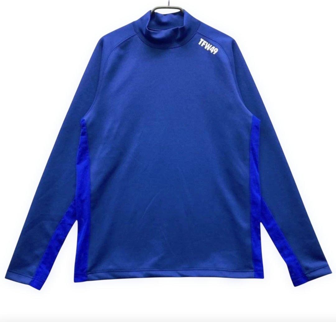 美品✨TFW49 LS SIDE MESH MOCK サイズXL