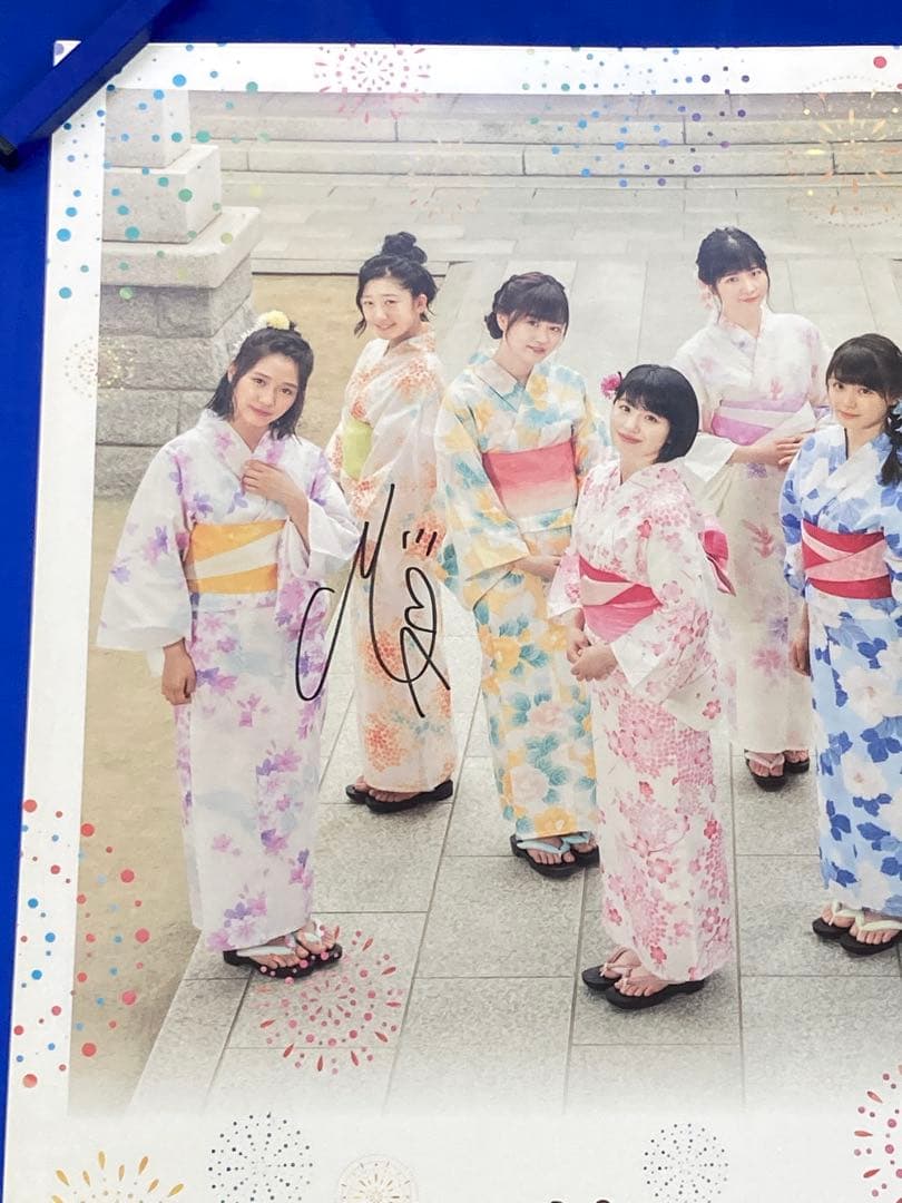 つばきファクトリー サイン入 販促ポスター 3枚セット B2 希少