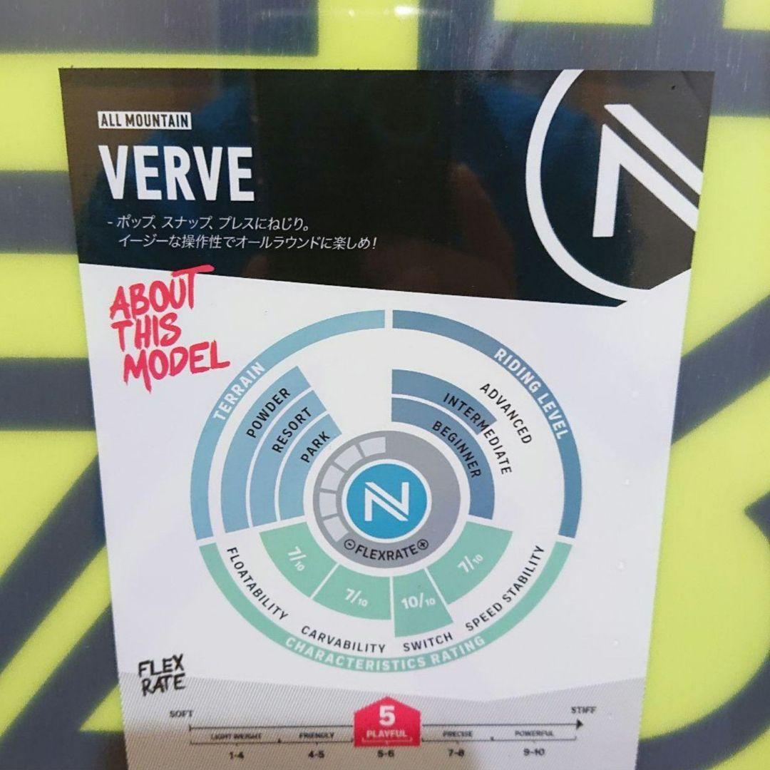 新品未使用NIDECKER VERVE(ヴァーヴ)スノーボード激安格安グラトリ板