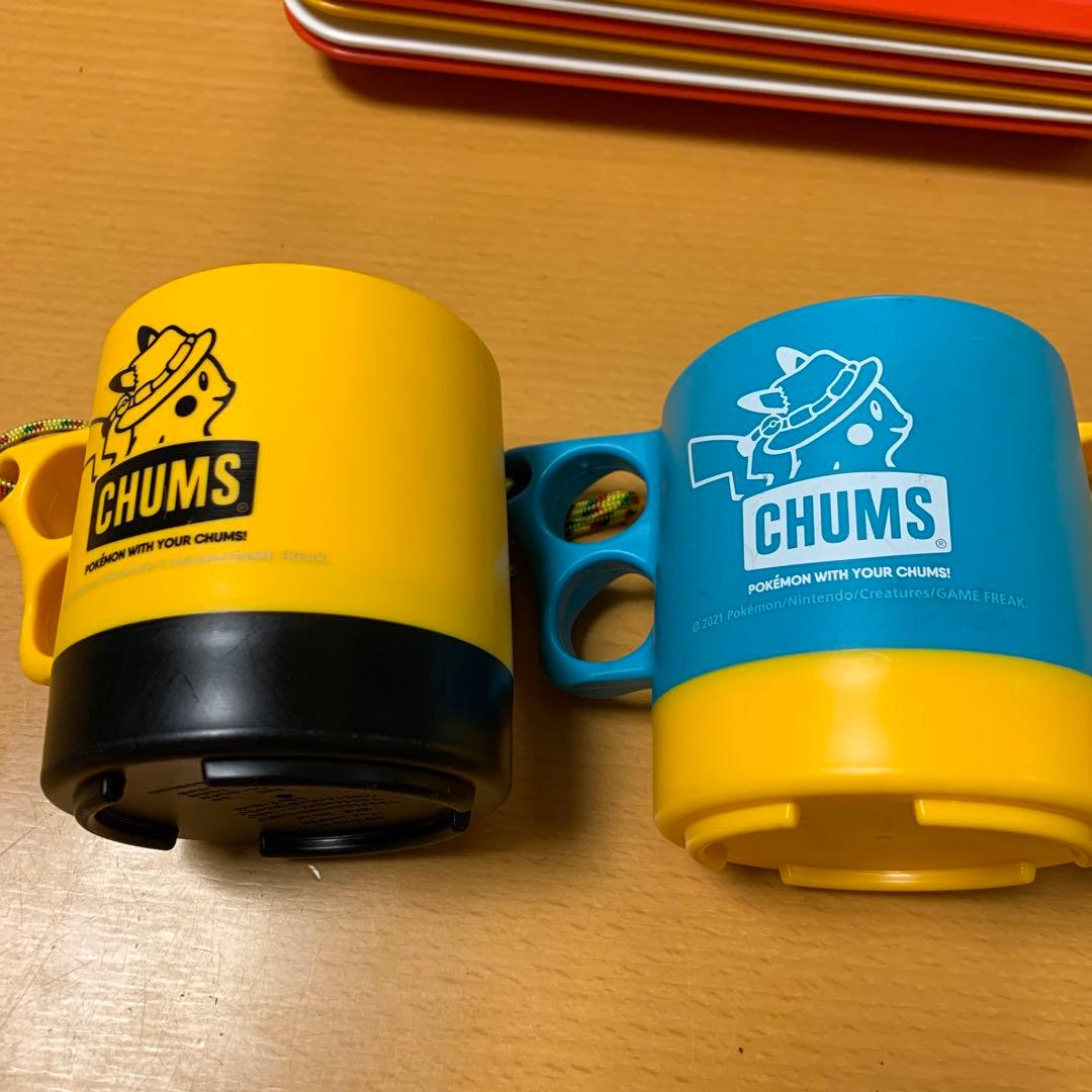 ポケモン CHUMS コラボ マグカップ チャムス キャンパーマグカップ 3個