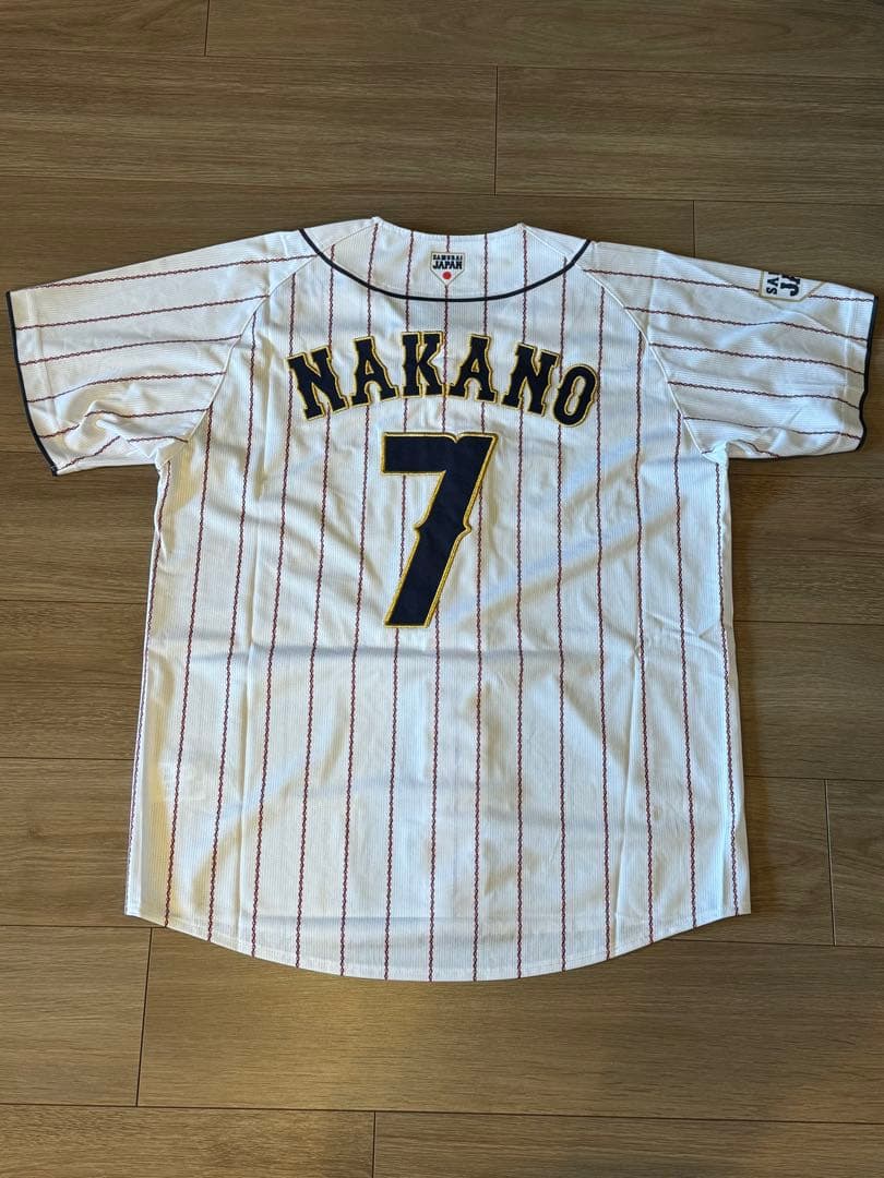 美品 WBC ユニフォーム 中野拓夢 日本代表 阪神タイガース 中野 阪神 M