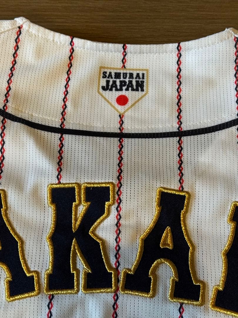 美品 WBC ユニフォーム 中野拓夢 日本代表 阪神タイガース 中野 阪神 M