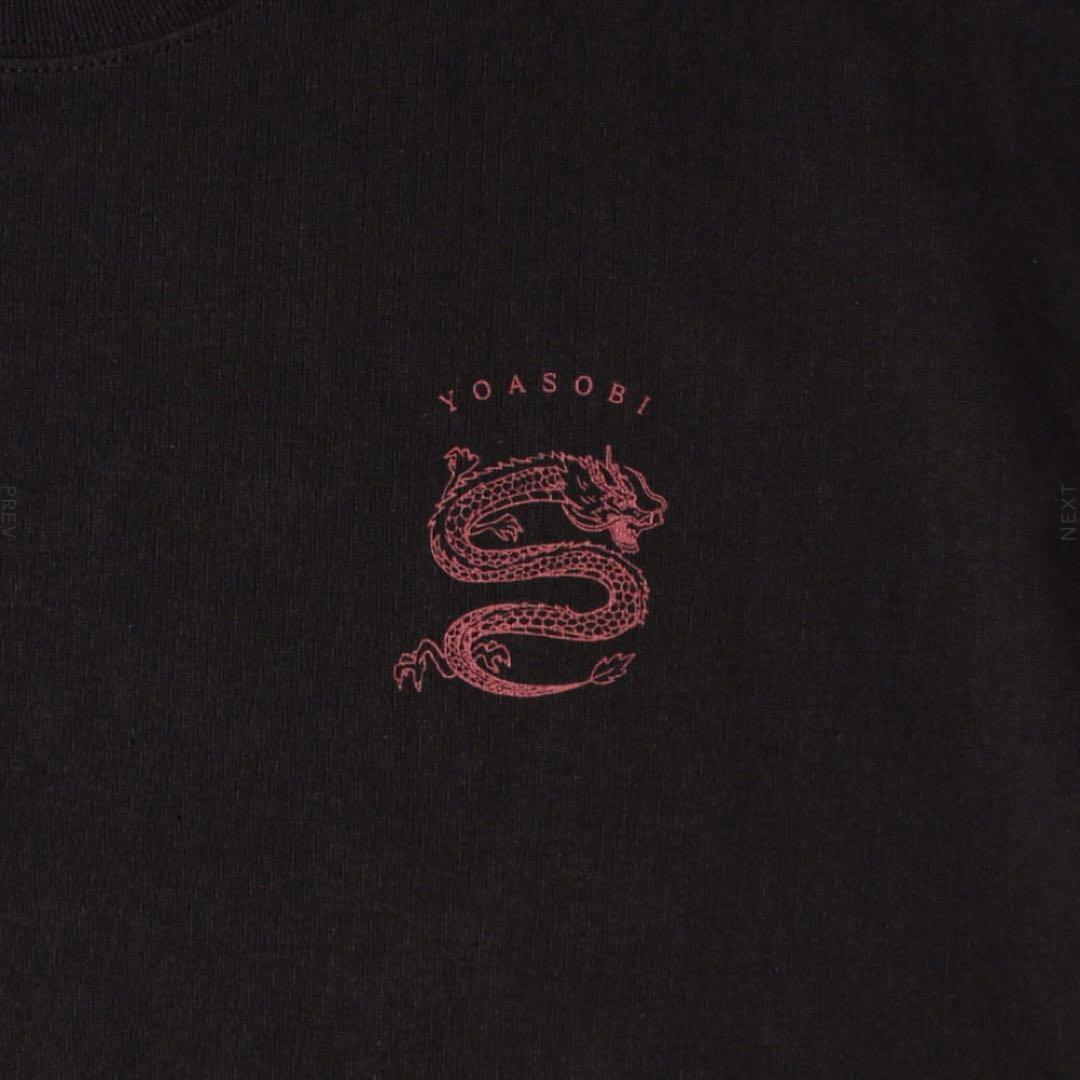 夜遊 Tee (2022) ブラック Black Mサイズ 龍 ドラゴン