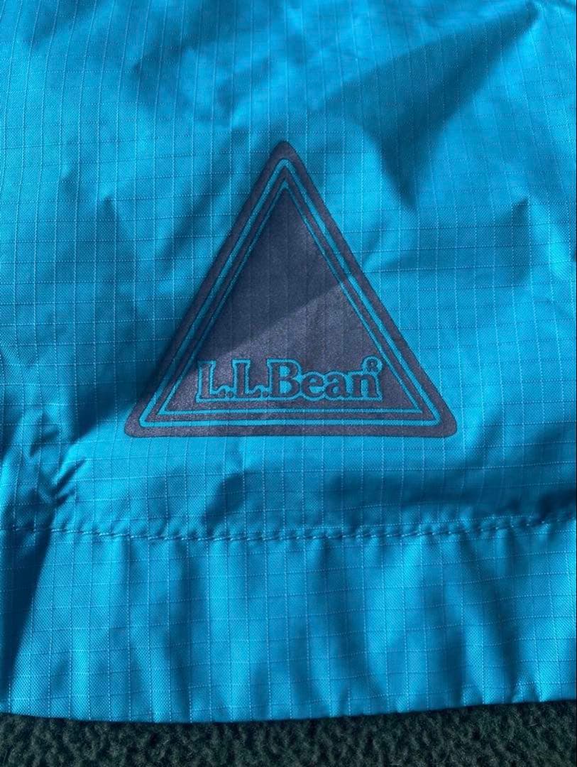L.L.Bean フード付きウィンドブレーカーライトブルー