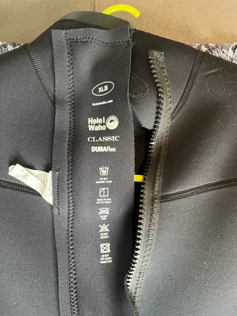 Helei Waho DURAflex フルスーツ XL 黒