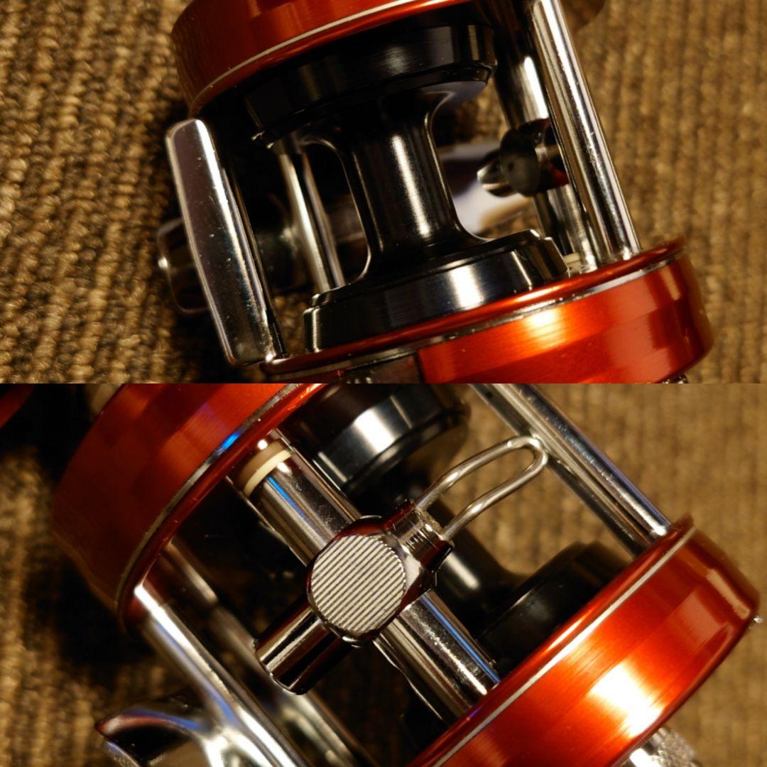超美品アブガルシア アンバサダー 1500C IAR レッド 渓流ベイトフィネス