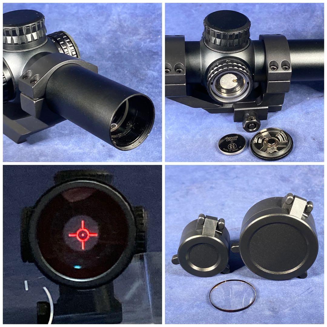 エボリューションギア　LPVO 1-6×24 タクティカルショートスコープ　美品