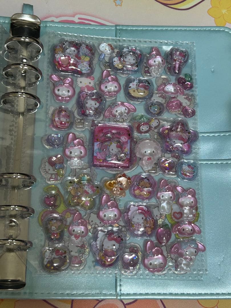 サンリオ　バインダー　夢みるエンジェルデザインシリーズ シール帳完成品