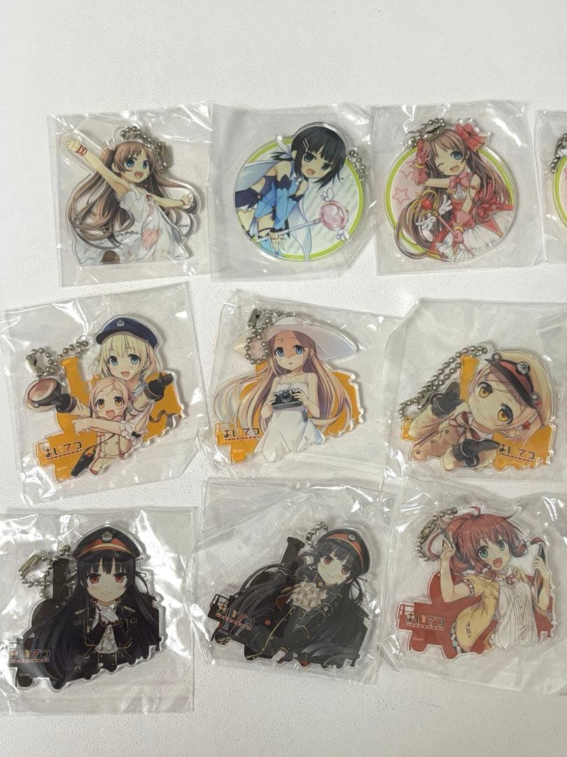 まいてつ ものべの アクリルキーホルダー14種類セット