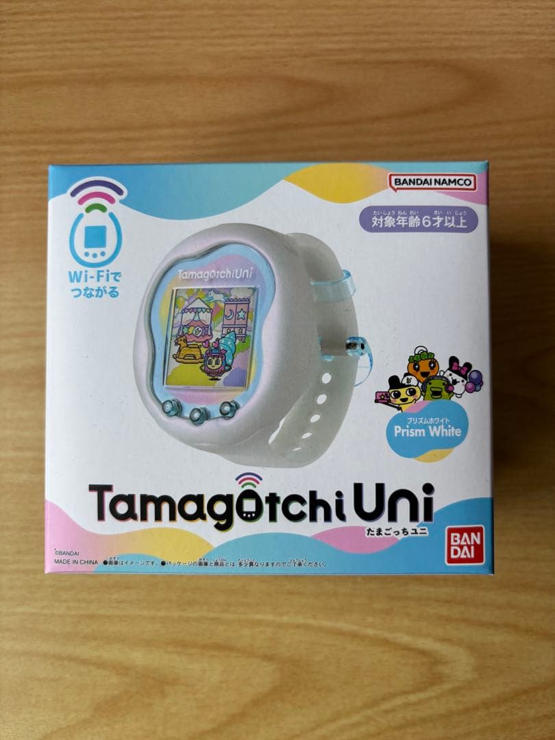 【新品・未開封】たまごっちユニ プリズムホワイト Tamagotchi Uni