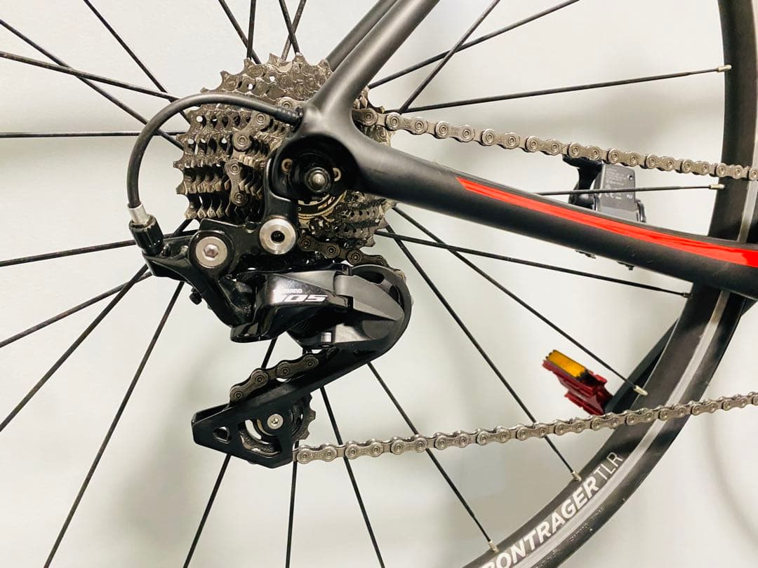 トレック　エモンダTREK Émonda SL 5 Disc 黒　赤　サイズ52
