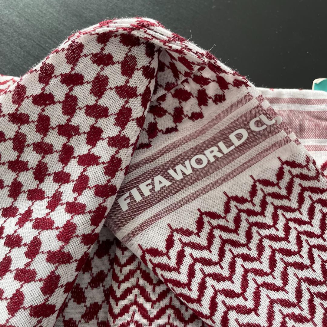 FIFA WORLD CUP 2022 カタール　ショール　おまけ付き　匿名配送