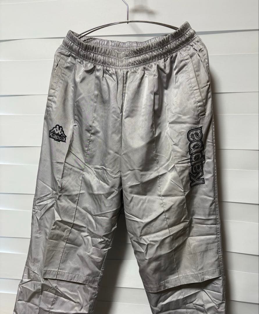 kappa 90s ビンテージ セットアップ ナイロン ジャージ 大きめ　Ｏ