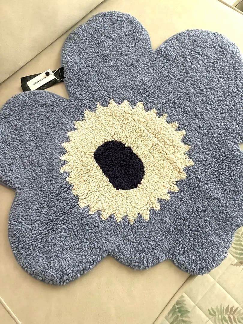 2026新作新品未使用マリメッコ Unikko バスルームマット73x74cm