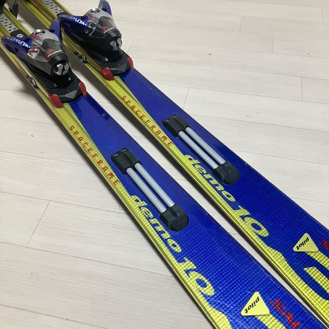 ストック付/SALOMON demo10 3V サロモン スキーセット165