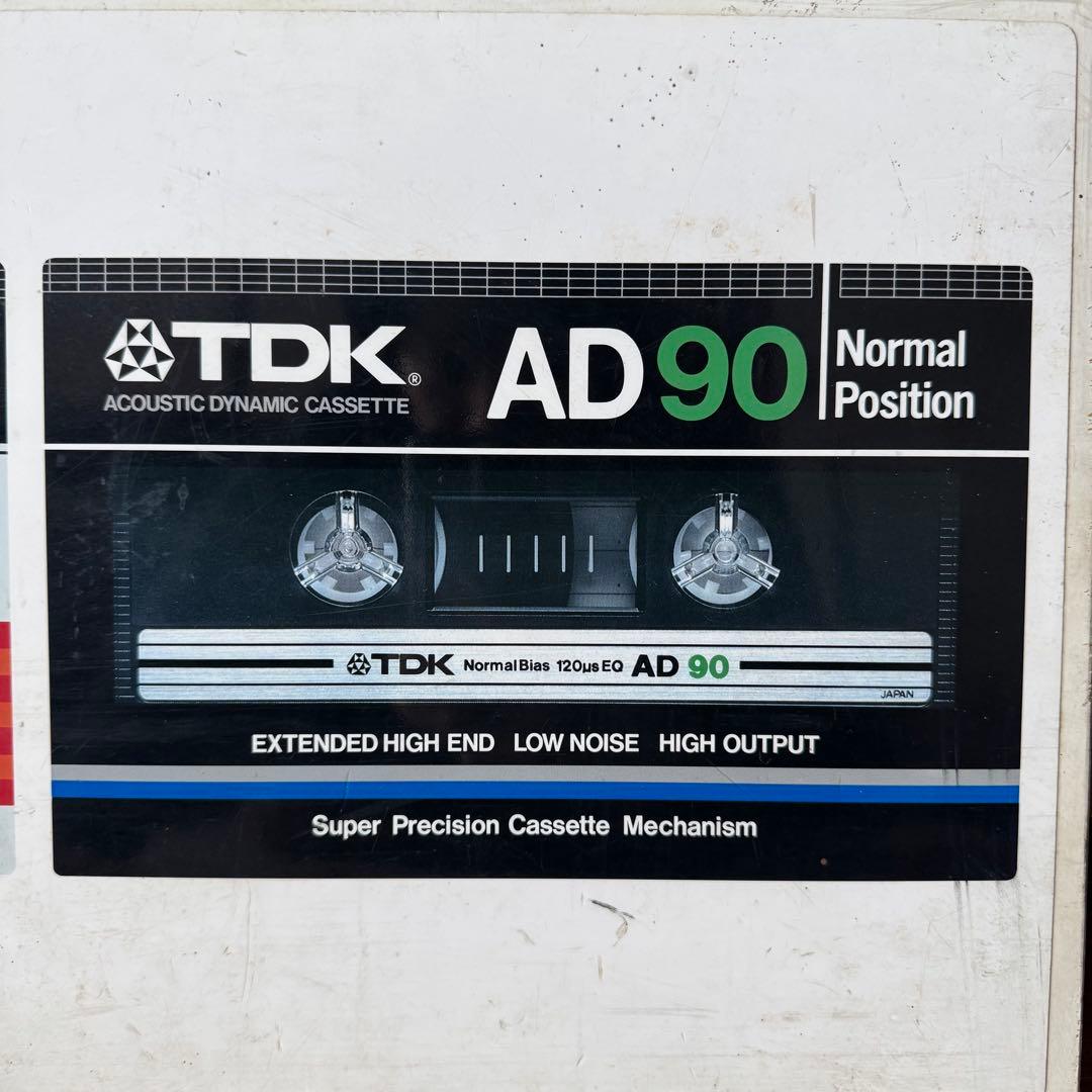 【非売品・当時物】TDK カセットテープ 什器 パネル 昭和レトロ 希少