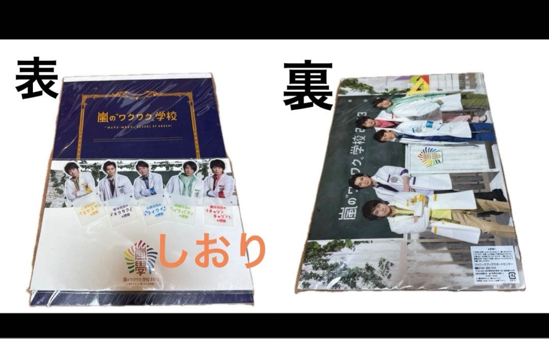 嵐 コンサート ワクワク学校 グッズセット Tシャツ うちわ 写真集 櫻井翔多め