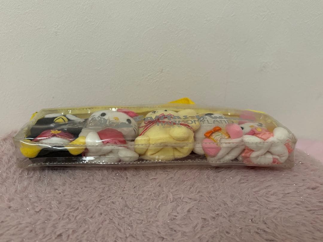 キティぬいぐるみ　マスコット　平成　コロコロクリリン　マイメロ　プリン　指人形
