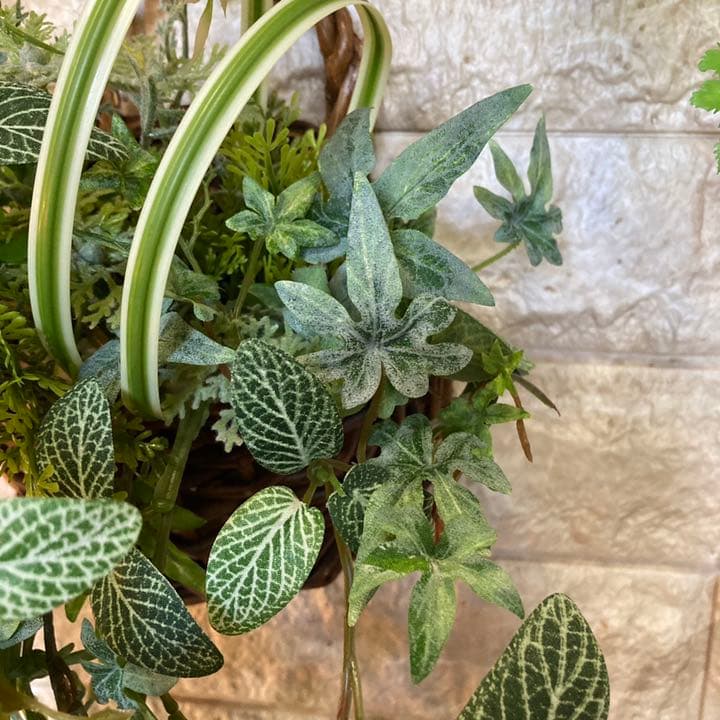 光触媒　人工観葉植物　ウォールグリーン　造花　インテリア　　ゆー