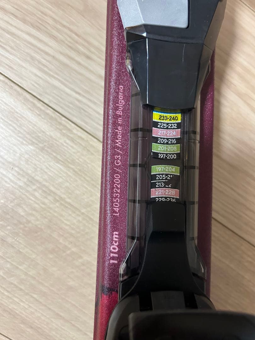 Salomon Drive 2 スキー赤黒　セット