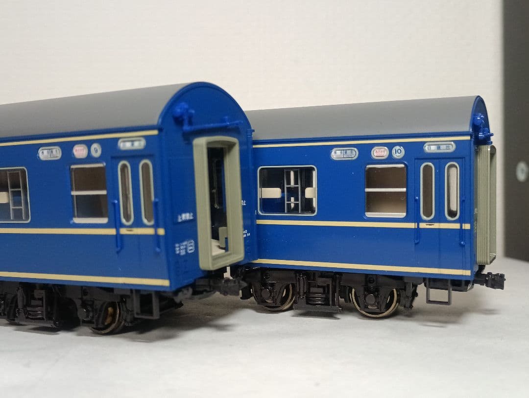 ② KATO HO 1-519 ナハネ20 2両セット ブルートレイン EF65