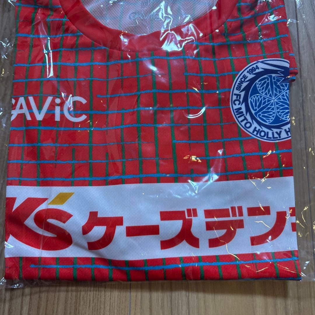 水戸ホーリーホック　プラクティスシャツ　赤