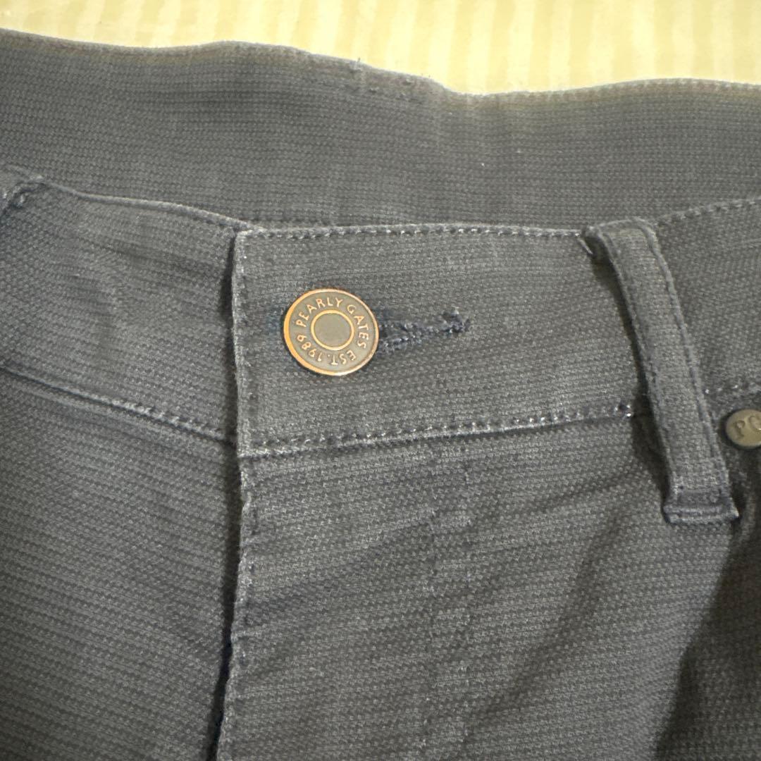 PEARY GATES パンツ ズボン 黒ネイビー パーリーゲイツ