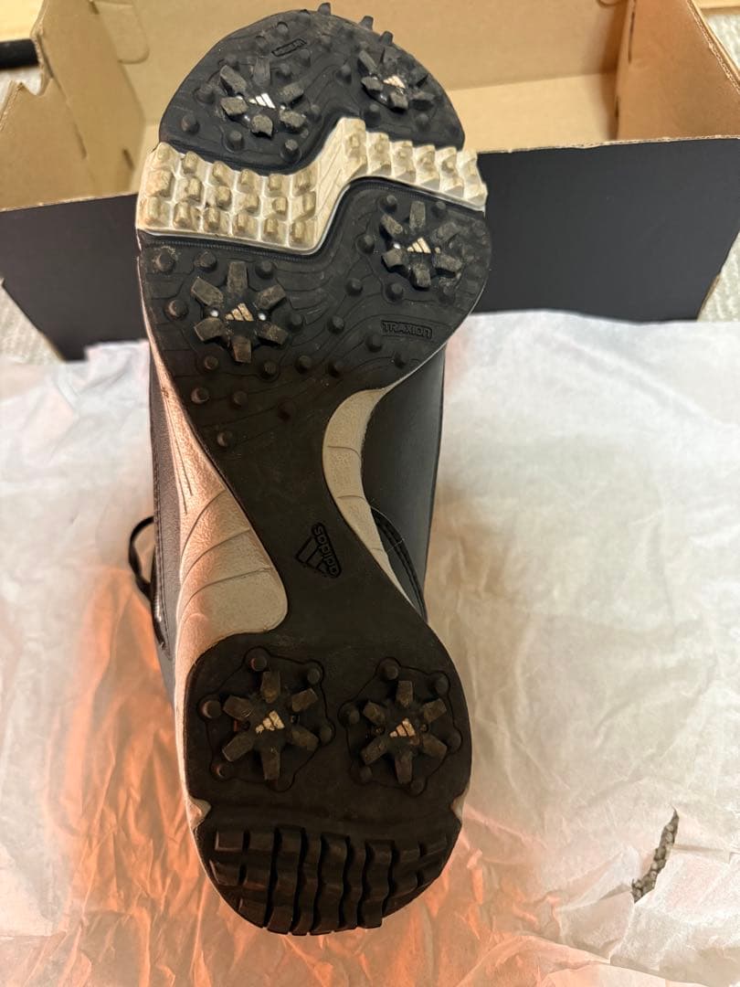 adidas ゴルフシューズ ブラック 27.0cm