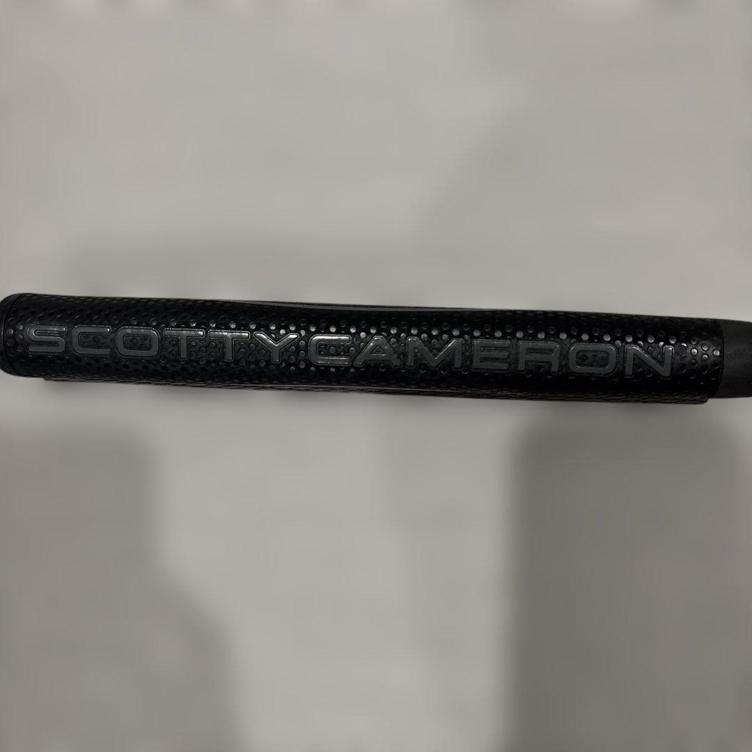 スコッティキャメロンニューポート　マレット1 ブラックメッキセンターシャフト