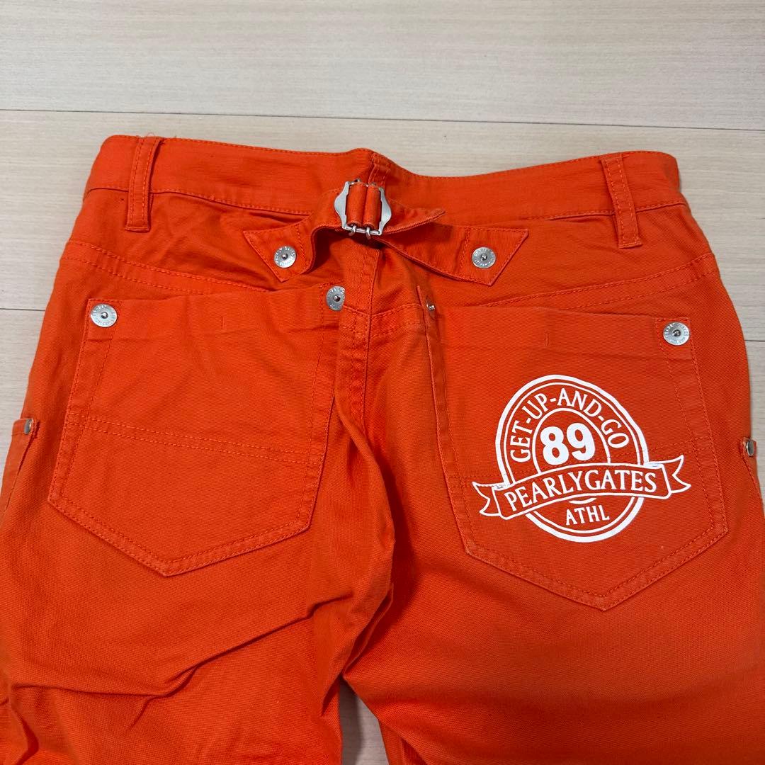 パーリーゲイツ レディース パンツ オレンジ