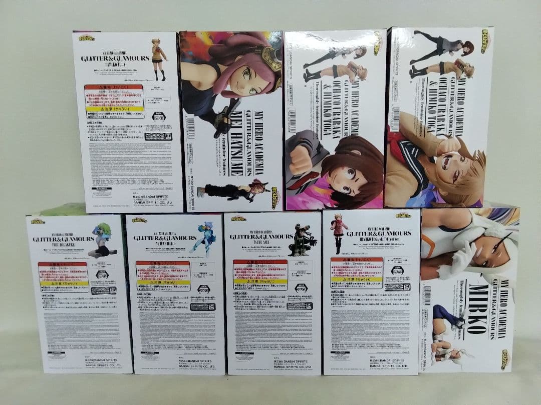 僕のヒーローアカデミア フィギュアGLITTER&GLAMOURS 9点セット①