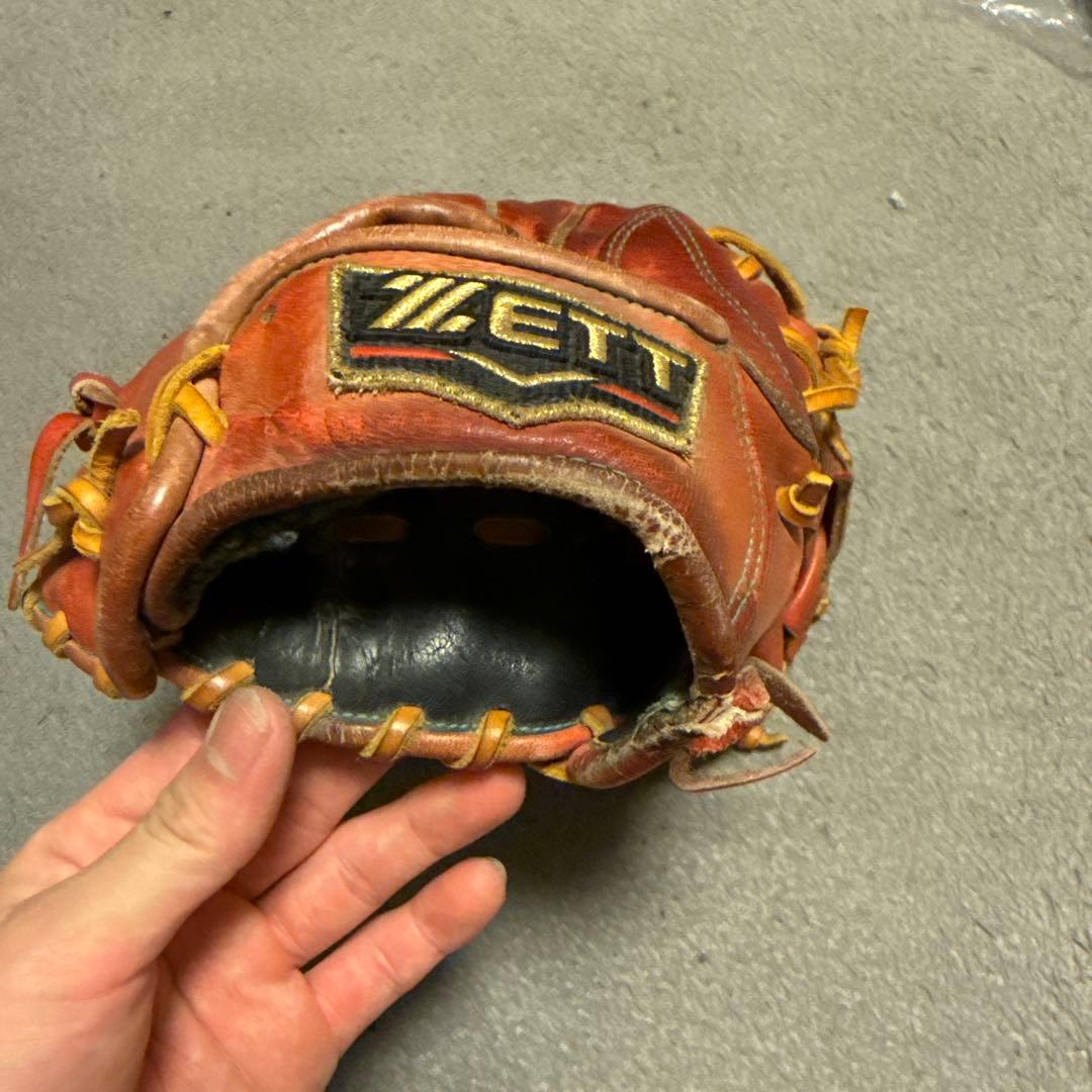 ZETT プロステイタス 硬式グローブ内野手用