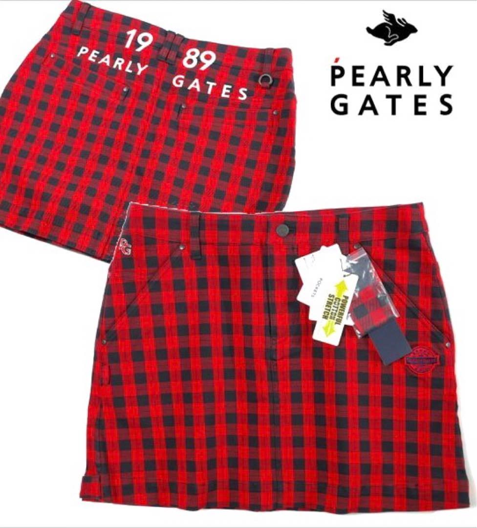 【PEARLY GATES】レディース パワフルコットンストレッチスカート2番L
