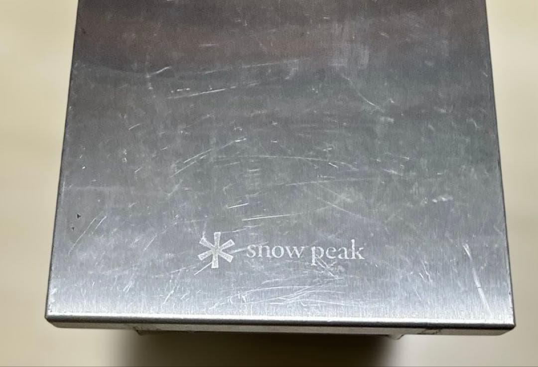 スノーピーク ステンボックス ハーフユニット 蓋付き