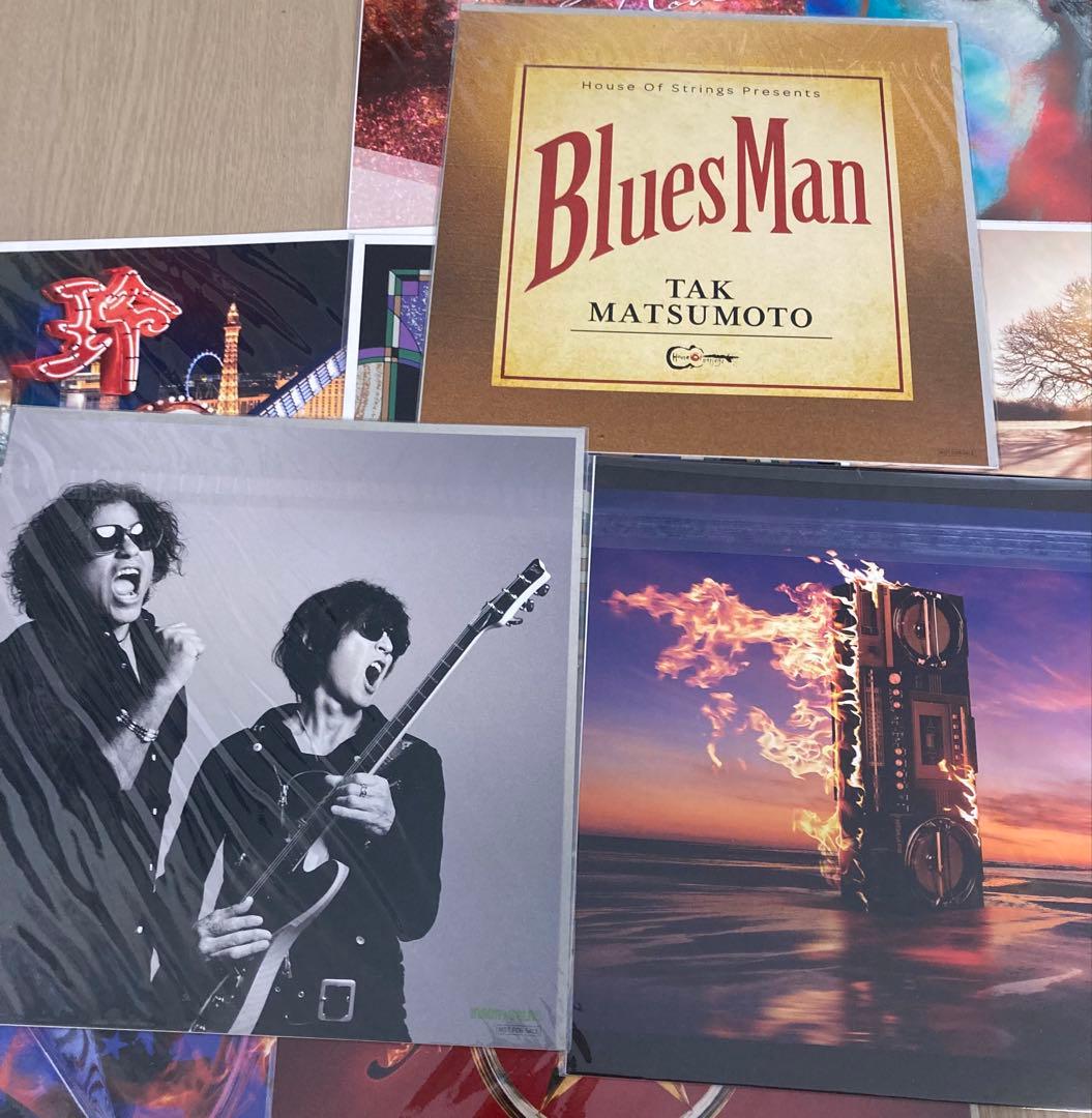 ①B'z メガジャケ15枚セット　amazon特典 FYOP 稲葉浩志　松本孝弘