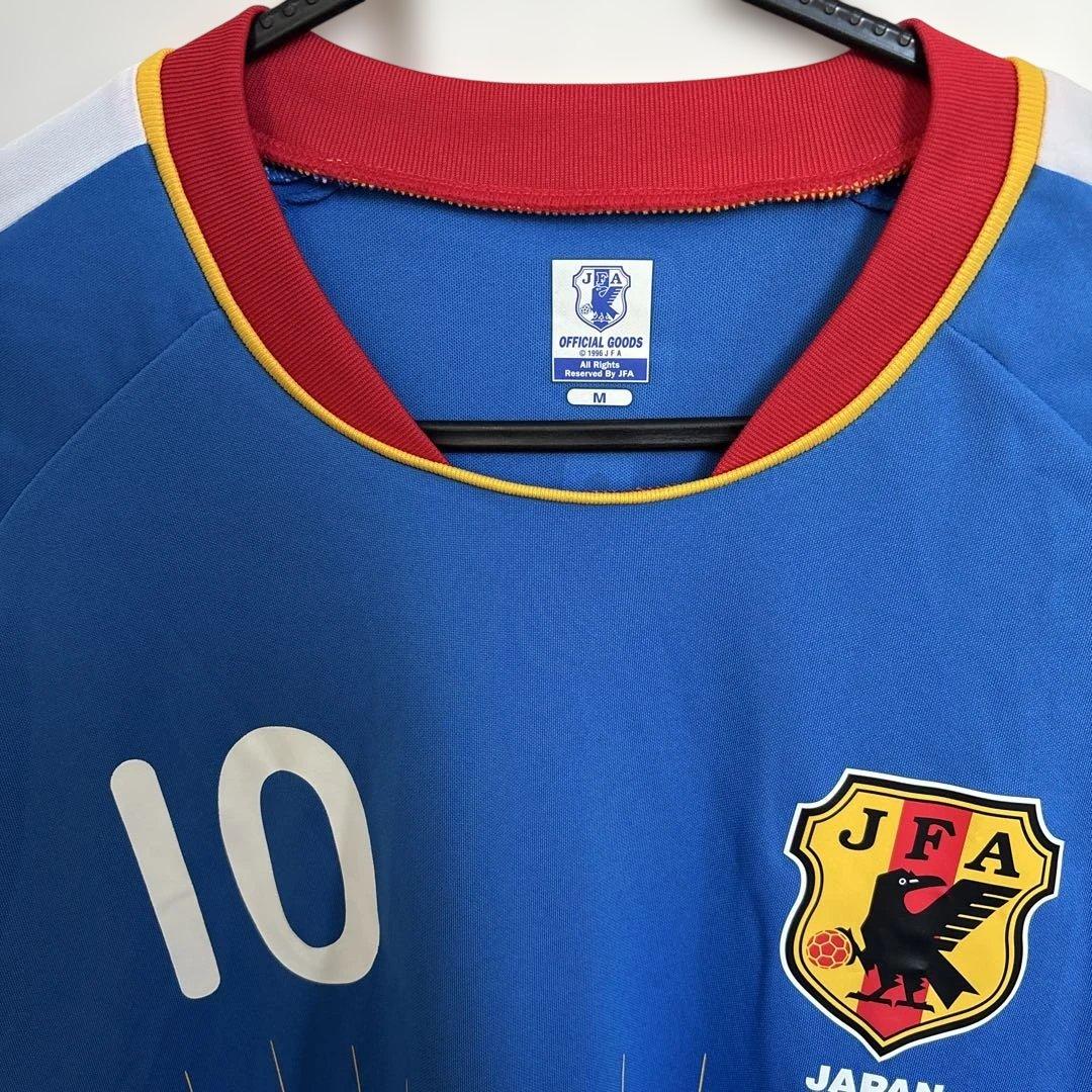 日本代表 中村俊輔 10番 サムライブルー Mサイズ ゲームシャツ サッカー