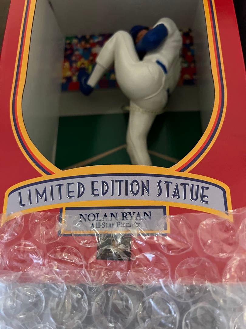 MLB テキサスレンジャースNolan Ryan 限定版フィギュア 2色セット