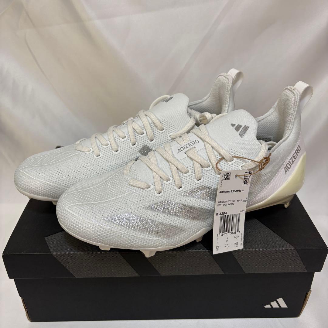 Adizero Electric+ Cleats WHT/SIL　27.5㎝　E
