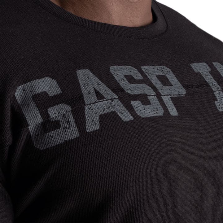 gasp サーマルシャツ　ブラック　L