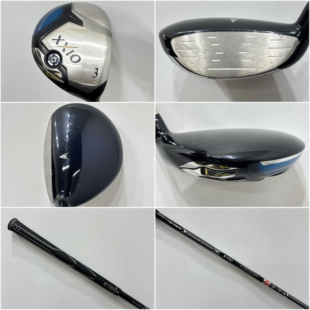 メンズ右利き初心者用　ゼクシオ　7＆8＆9代目　ゴルフクラブセット　W₋2794