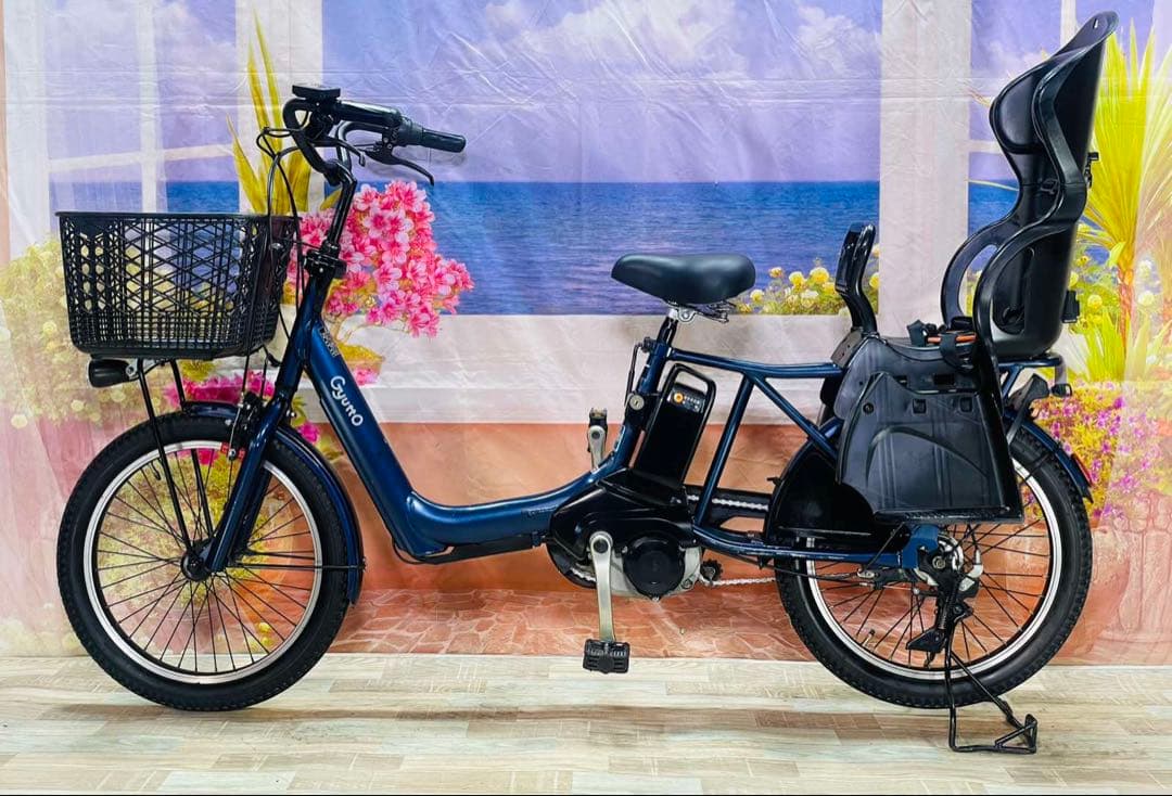 ギュットアニーズ2020年⭐️16AH！子供乗せ電動アシスト自転車Y3267