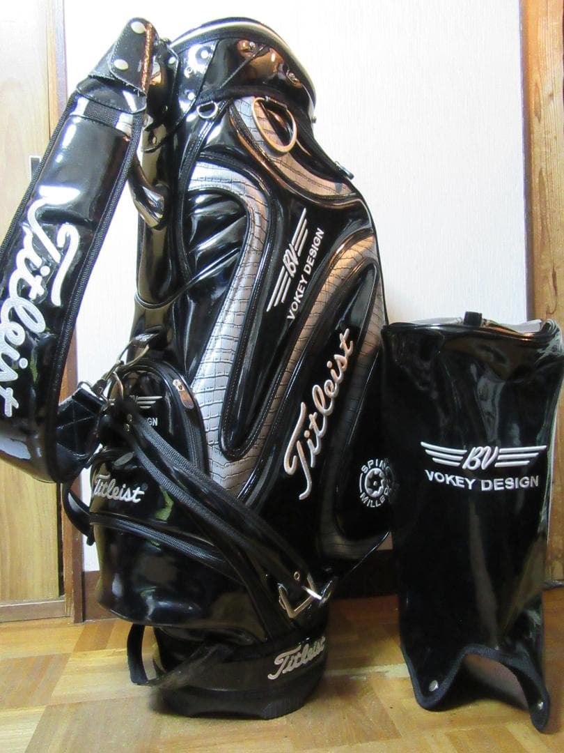 ★☆★タイトリスト★VOKEY DESING★3点式★ゴルフバック★黒★☆★