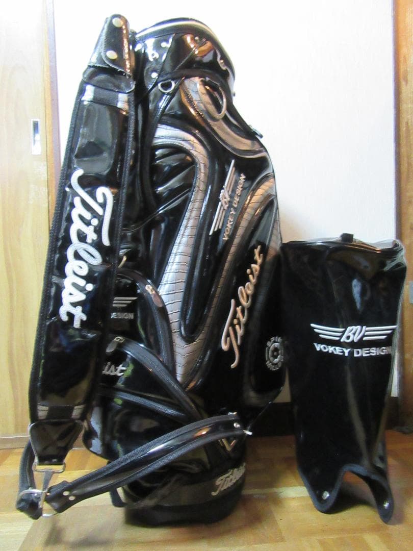 ★☆★タイトリスト★VOKEY DESING★3点式★ゴルフバック★黒★☆★