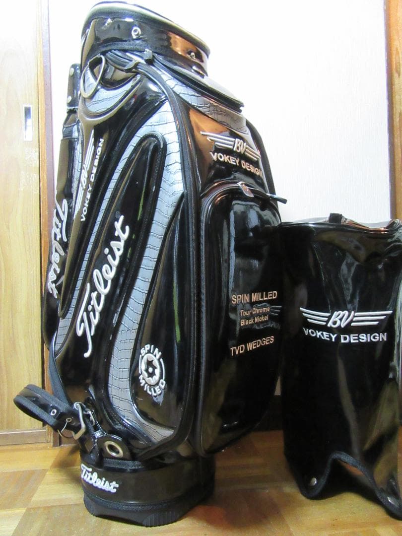 ★☆★タイトリスト★VOKEY DESING★3点式★ゴルフバック★黒★☆★
