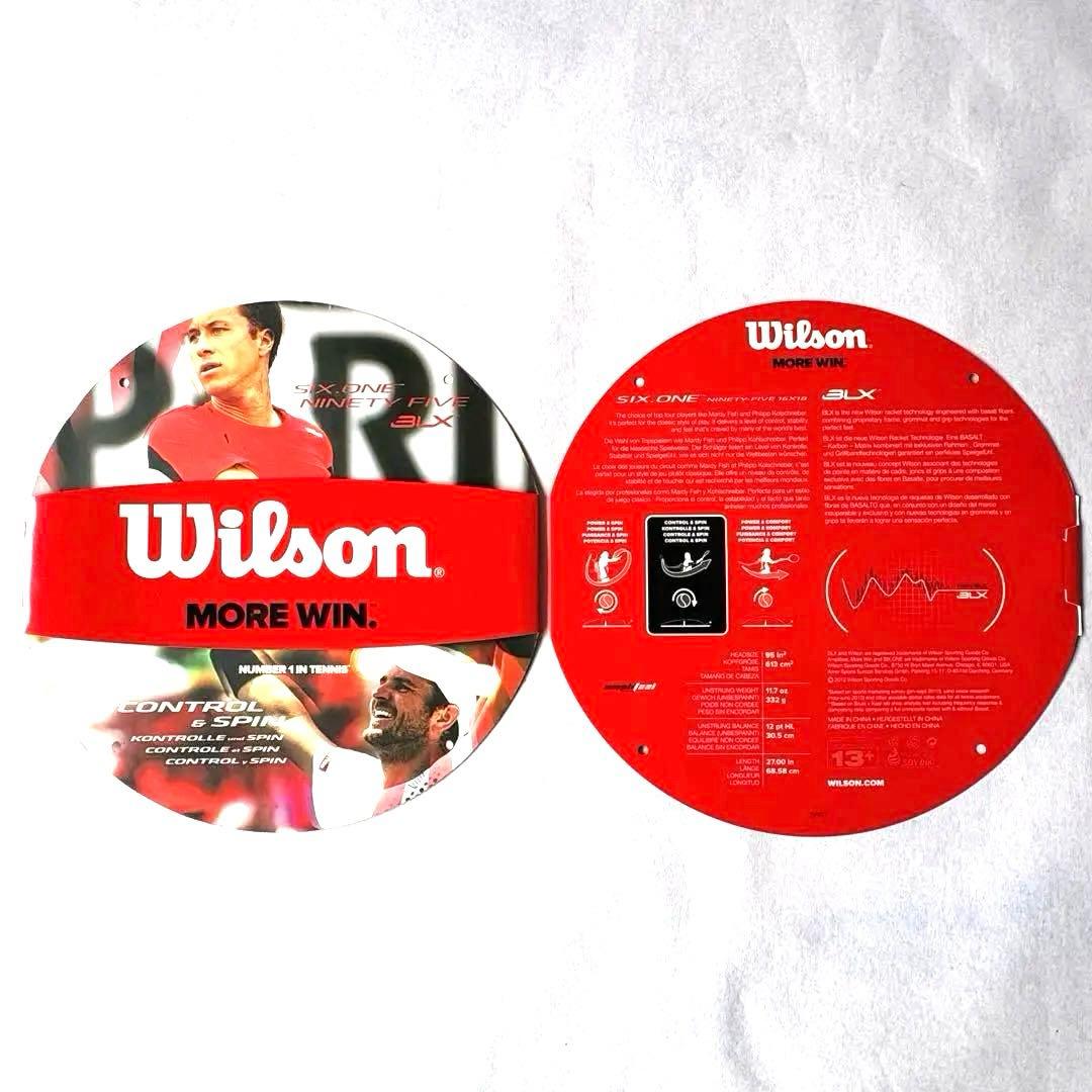 【332g】Wilson Six.One 95 BLX G3 2本セットケース付