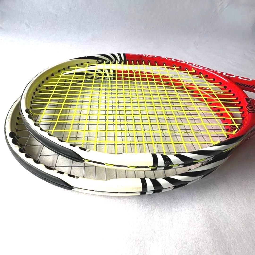 【332g】Wilson Six.One 95 BLX G3 2本セットケース付