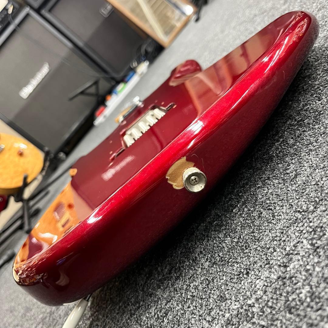 【11043】Fender Mexico Stratocaster red