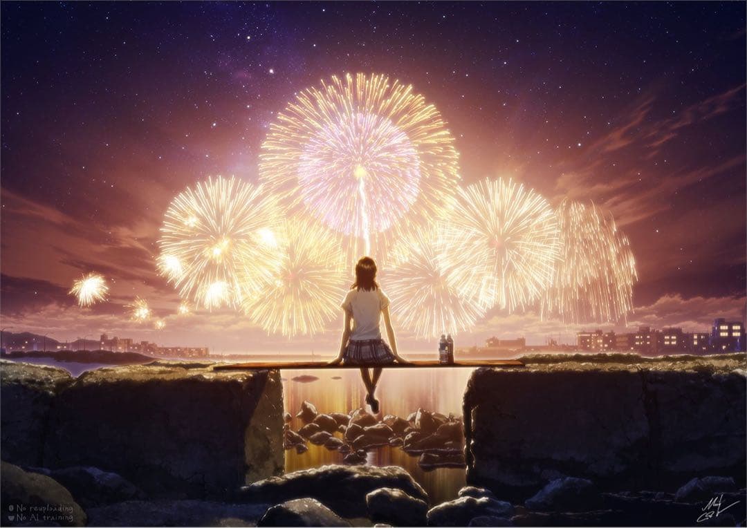 mocha となりまちのはなび　L