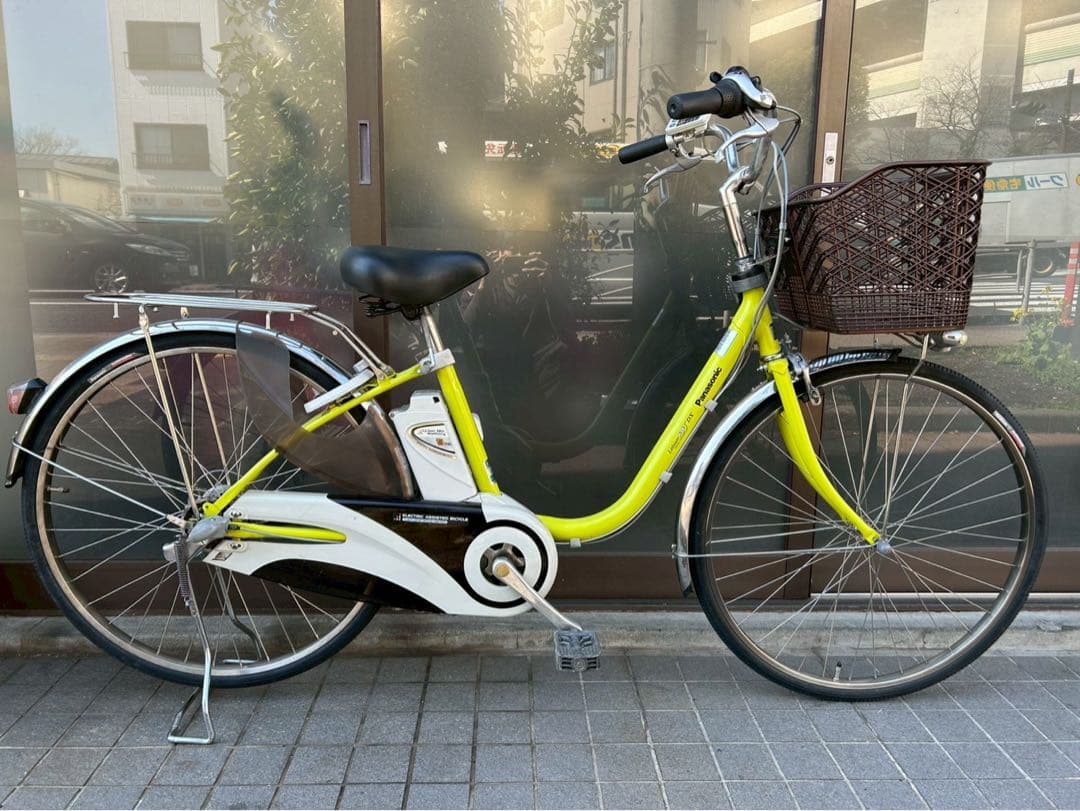 中古電動自転車 パナソニック リチウムビビDX 26インチ 横浜 No.3739